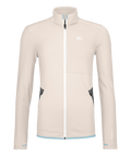"FLEECE JACKET W" - "white chalk"