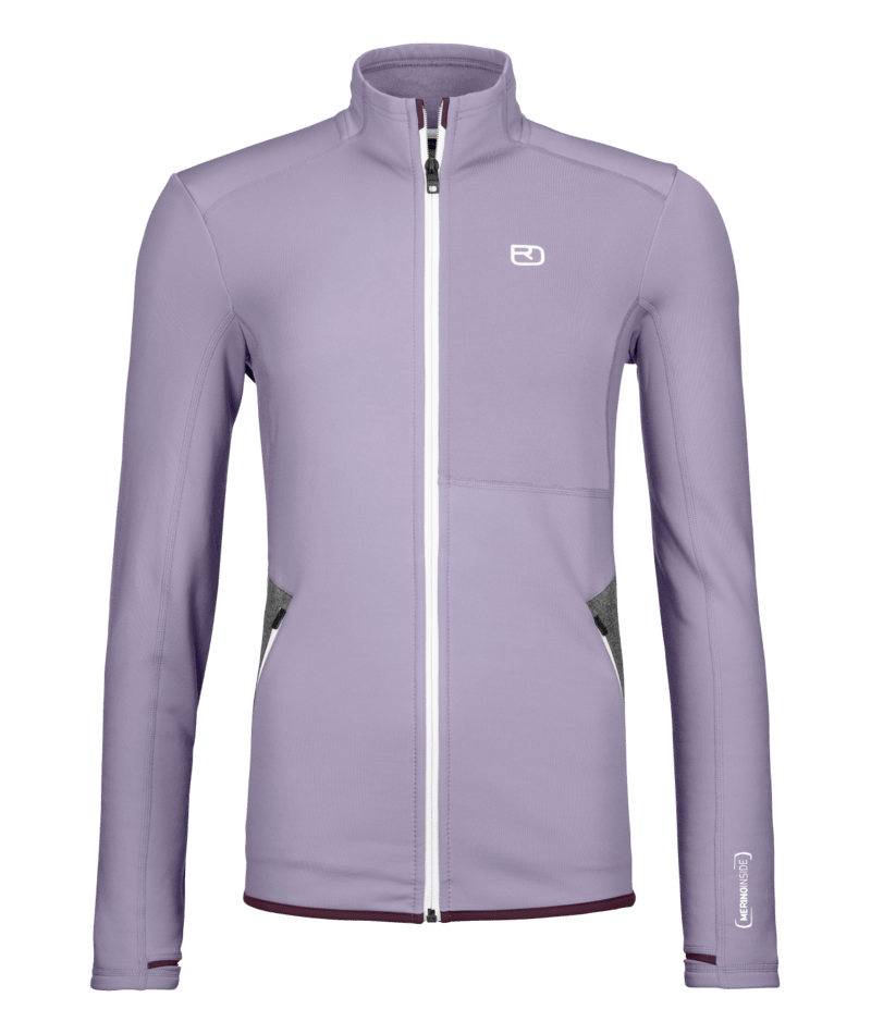 "FLEECE JACKET W" - "lush lavender"