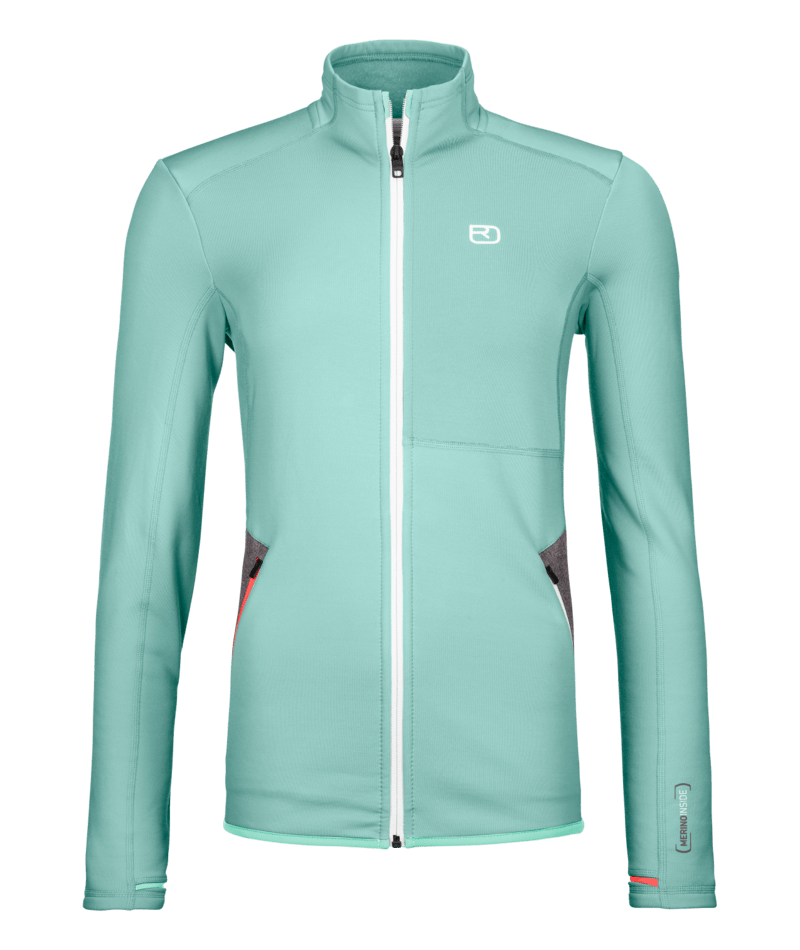 "FLEECE JACKET W" - "ice waterfall"