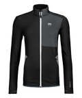 "FLEECE JACKET W" - "black raven"