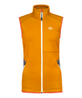 "FLEECE VEST W" - "autumn leaves"