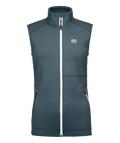 "FLEECE VEST W" - "dark arctic grey"