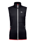 "FLEECE VEST W" - "black raven"