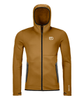 "FLEECE HOODY M" - "dark cumin"