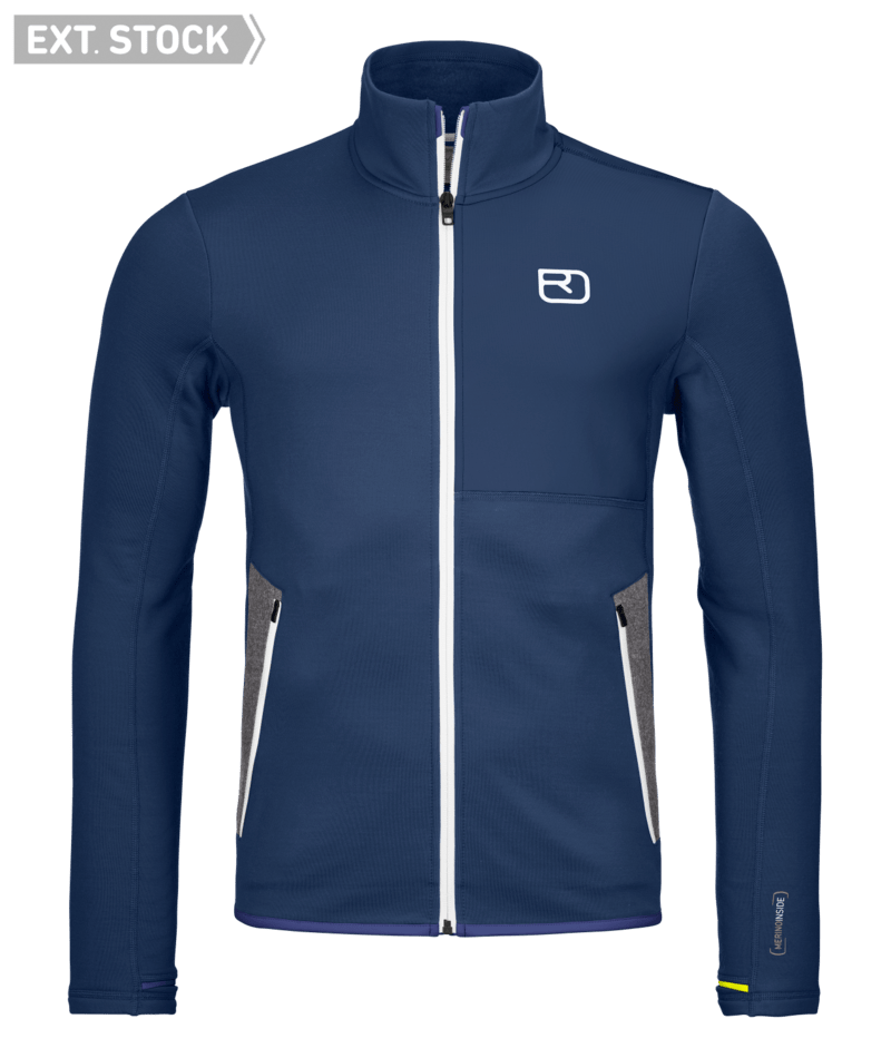 "FLEECE JACKET M" - "deep ocean"