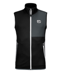 "FLEECE VEST M" - "black raven"