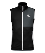 "FLEECE VEST M" - "black raven"