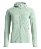 "FLEECE LIGHT GRID HOODY W" - "green acid"