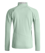 "FLEECE LIGHT GRID JACKET W" - "green acid"