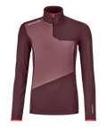 "FLEECE LIGHT ZIP NECK W" - winetasting