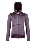 "FLEECE LIGHT HOODY W" - "wild berry"