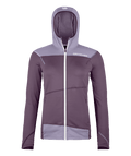 "FLEECE LIGHT HOODY W" - "wild berry"