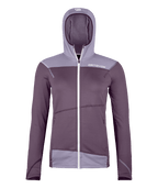 "FLEECE LIGHT HOODY W" - "wild berry"
