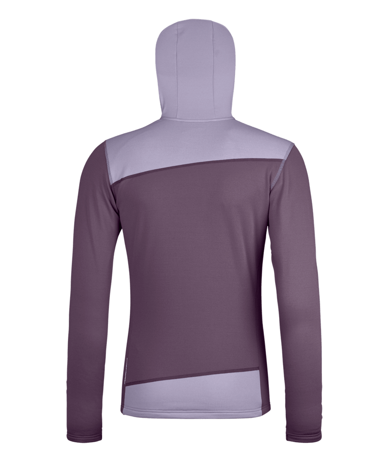 "FLEECE LIGHT HOODY W" - "wild berry"