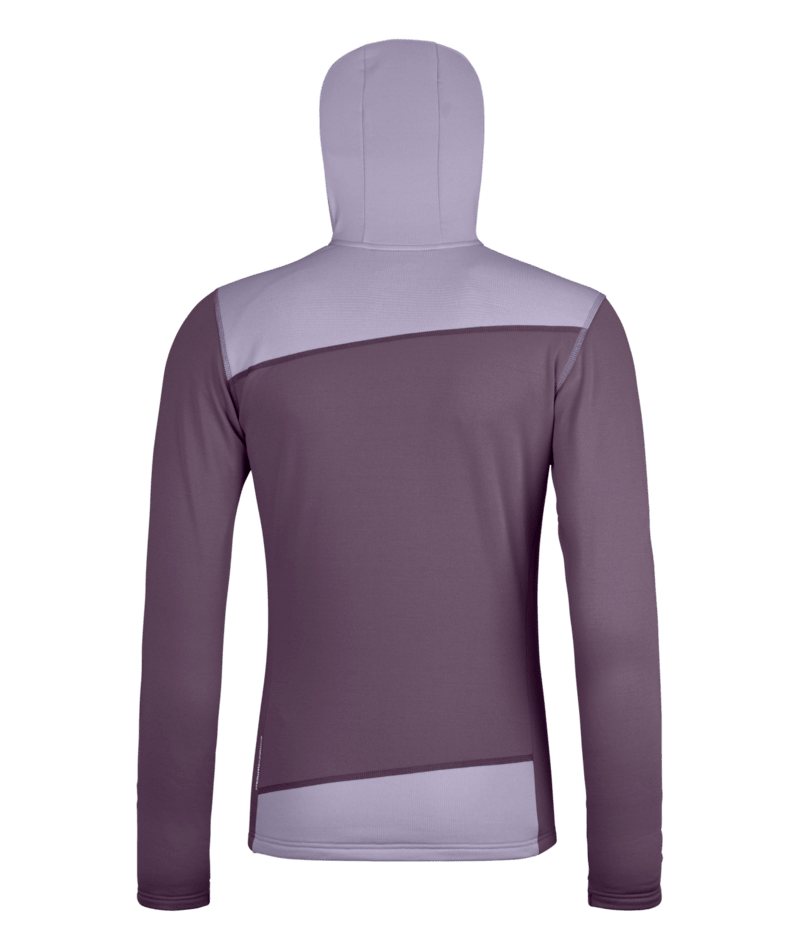 "FLEECE LIGHT HOODY W" - "wild berry"
