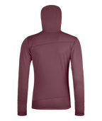 "FLEECE LIGHT HOODY W" - chestnut