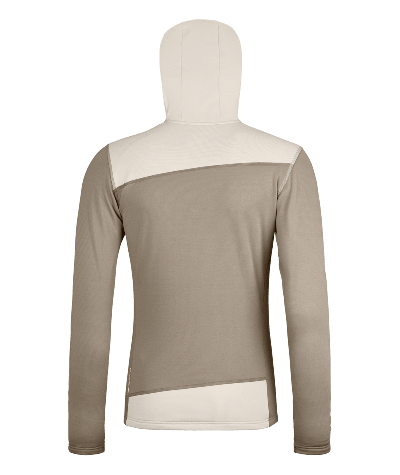 "FLEECE LIGHT HOODY W" - "grey sand"