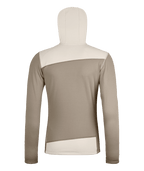 "FLEECE LIGHT HOODY W" - "grey sand"