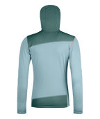 "FLEECE LIGHT HOODY W" - "glacier grey"