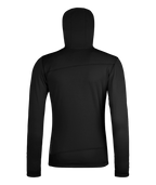 "FLEECE LIGHT HOODY W" - "black raven"