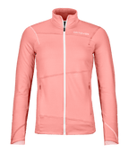 "FLEECE LIGHT JACKET W" - blossom