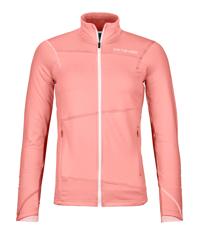 "FLEECE LIGHT JACKET W" - blossom