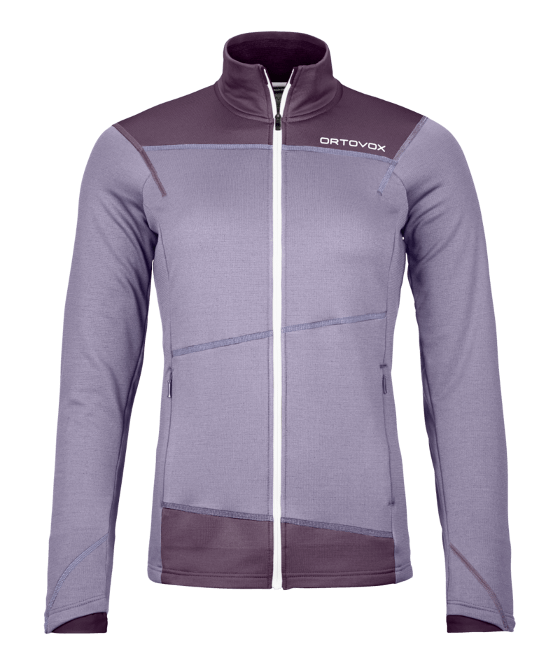 "FLEECE LIGHT JACKET W" - "lush lavender"