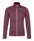 "FLEECE LIGHT JACKET W" - chestnut