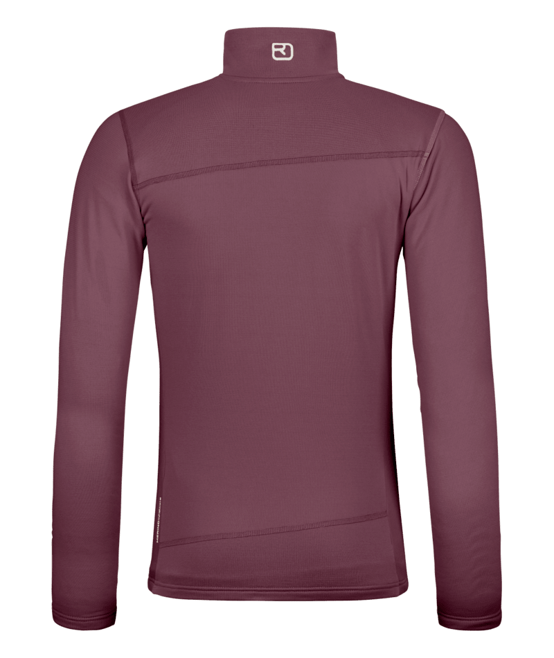 "FLEECE LIGHT JACKET W" - chestnut