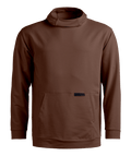 "AFFINITY HOODY M" - "dark chestnut"