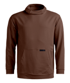 "AFFINITY HOODY M" - "dark chestnut"