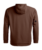 "AFFINITY HOODY M" - "dark chestnut"