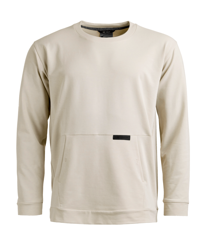 "AFFINITY CREW NECK M" - "white tea"