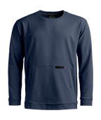 "AFFINITY CREW NECK M" - "blue nunatak"