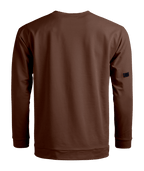 "AFFINITY CREW NECK M" - "dark chestnut"
