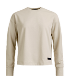"AFFINITY CREW NECK W" - "white tea"