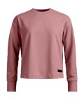 "AFFINITY CREW NECK W" - "dusk rose"