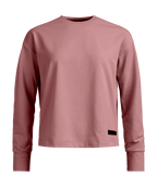 "AFFINITY CREW NECK W" - "dusk rose"