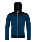 "FLEECE LIGHT HOODY M" - "deep ocean"