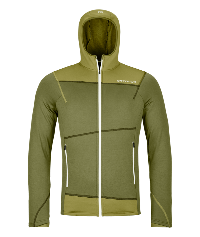 "FLEECE LIGHT HOODY M" - "wild herbs"