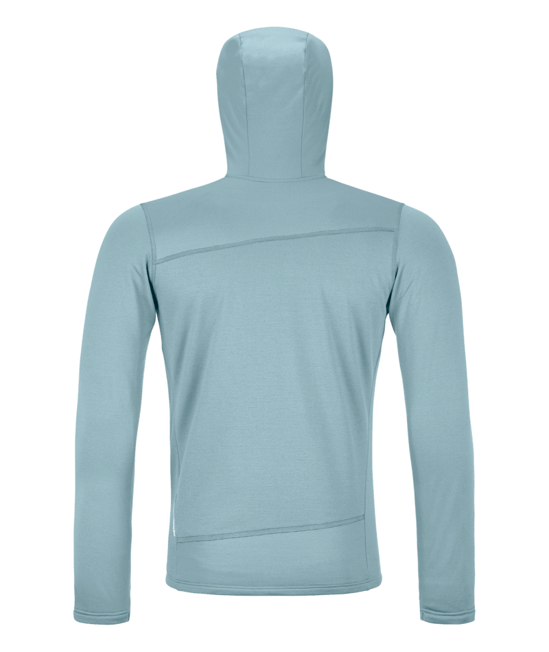 "FLEECE LIGHT HOODY M" - "glacier grey"