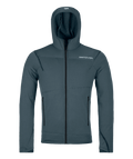 "FLEECE LIGHT HOODY M" - "dark arctic grey"