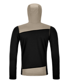 "FLEECE LIGHT HOODY M" - "black raven"