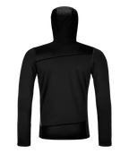 "FLEECE LIGHT HOODY M" - "black raven"
