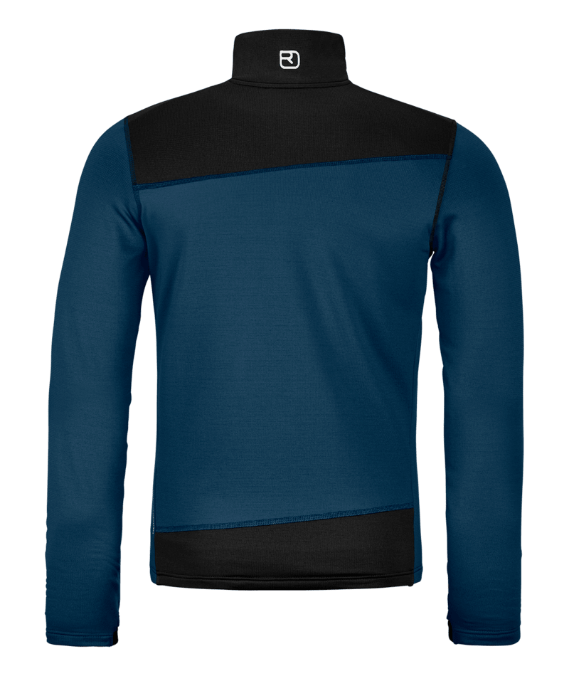 "FLEECE LIGHT JACKET M" - "deep ocean"