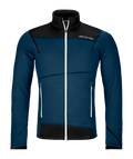 "FLEECE LIGHT JACKET M" - "deep ocean"