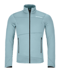 "FLEECE LIGHT JACKET M" - "glacier grey"