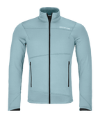 "FLEECE LIGHT JACKET M" - "glacier grey"