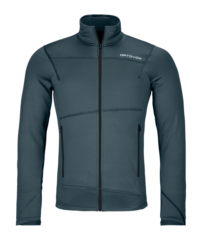 "FLEECE LIGHT JACKET M" - "dark arctic grey"