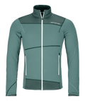 "FLEECE LIGHT JACKET M" - "arctic grey"